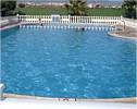 Large community pool at the holiday rental house in Torrevieja, Costa Blanca