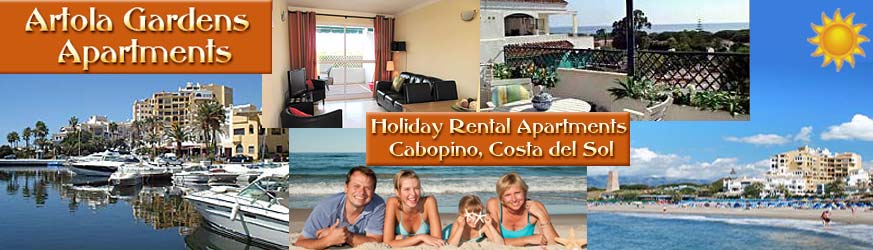 Cabopino holiday rental apartments, Costa del Sol